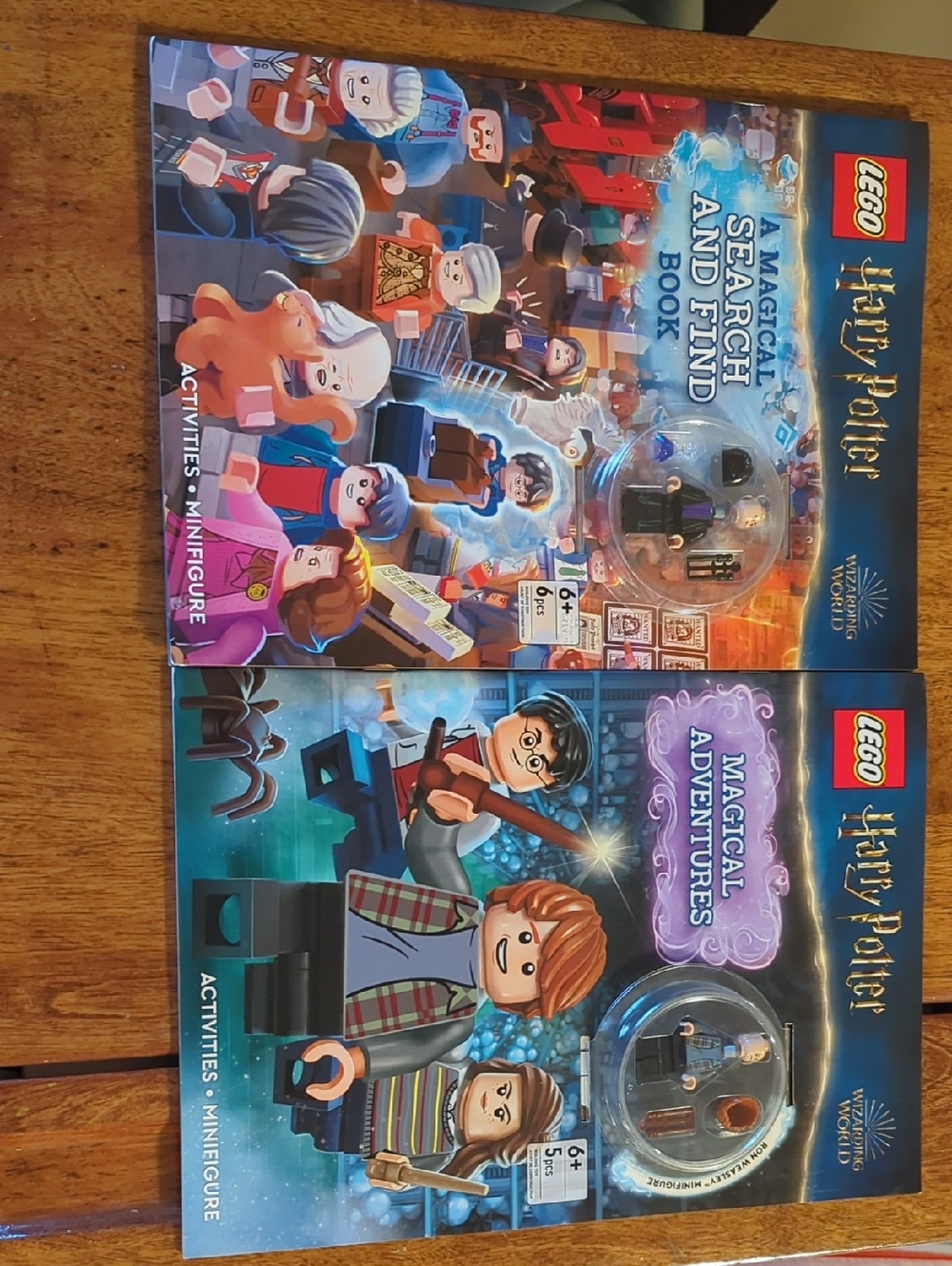 Lego Harry PotterActivity Books with Minifigures brand new
